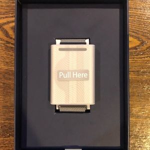 Brand new Silver Embr Wave Bracelet